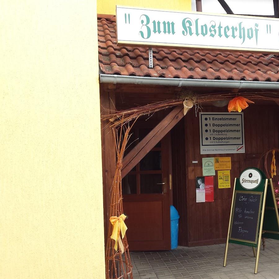 Restaurant "Gasthaus zum Klosterhof" in Berga-Wünschendorf