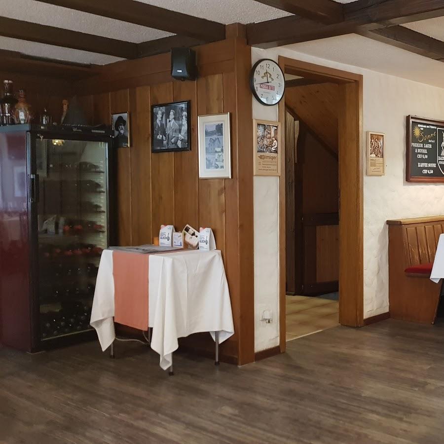 Restaurant "Restaurant Sonne Pizzeria & Take Away" in Ballwil