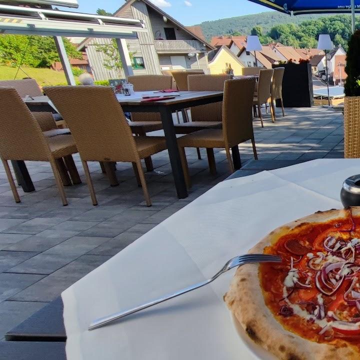 Restaurant "Cafe´Restaurant Stefanie" in Partenstein