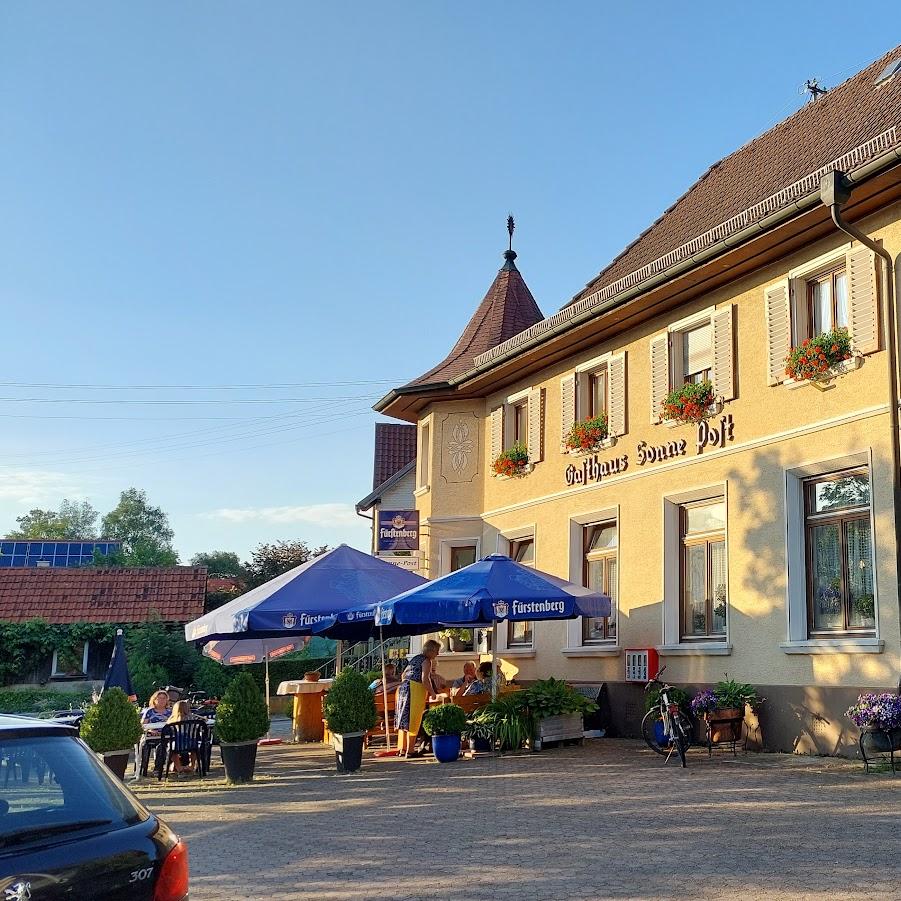 Restaurant "Gasthaus Sonne-Post" in Bad Dürrheim