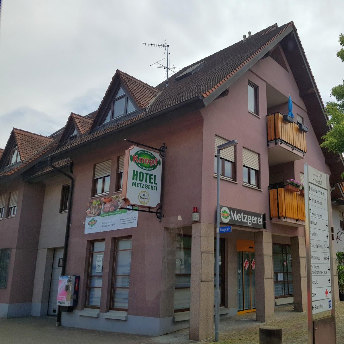 Restaurant "Hotel-Metzgerei Knopf" in Pfinztal