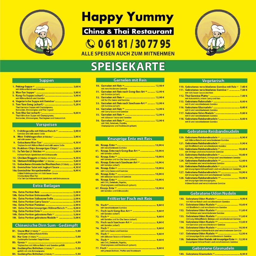 Restaurant "Happy Yummy" in Hanau