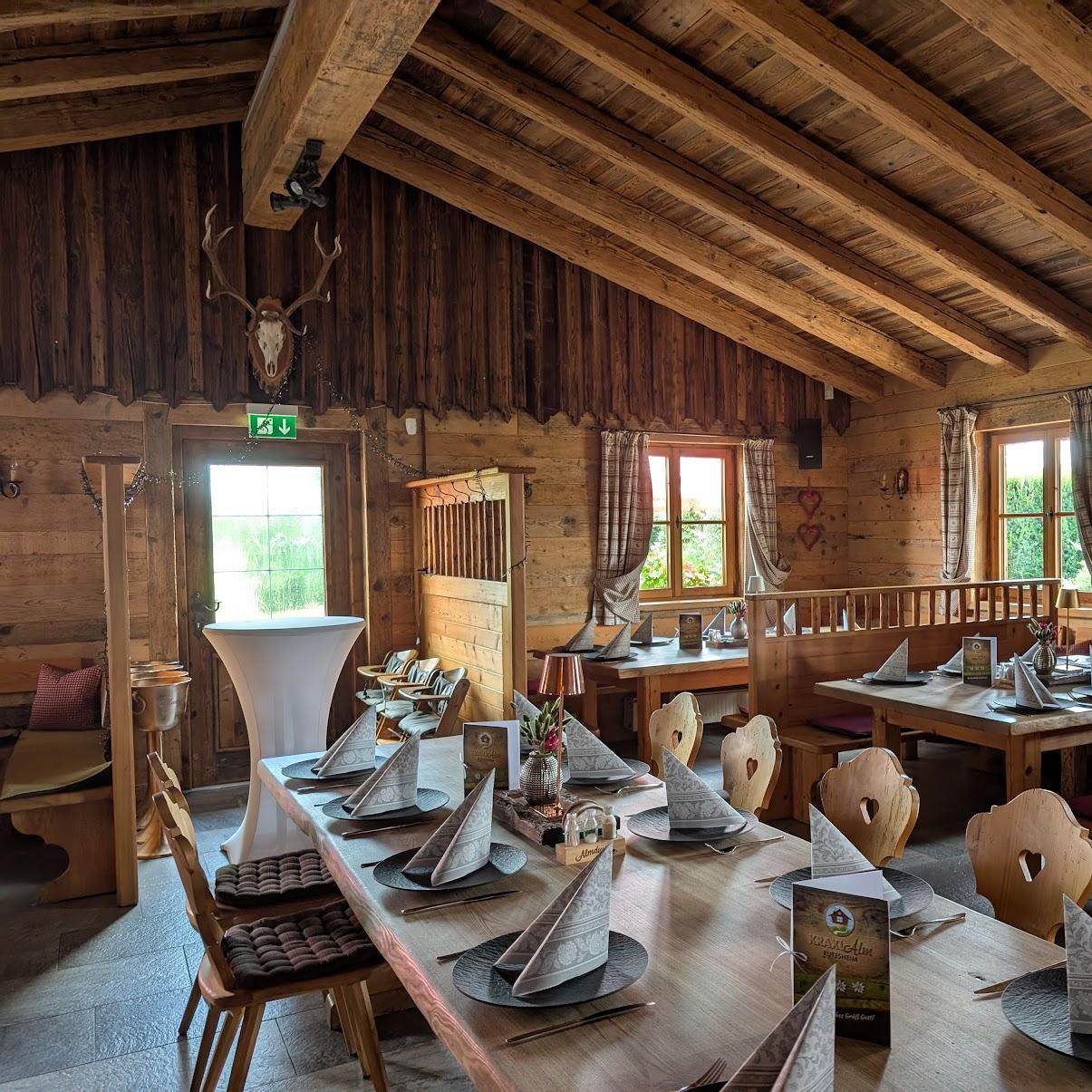 Restaurant "Kraxlalm Biergarten, Minigolf, Spielgolf, Freizeitpark" in Rutesheim