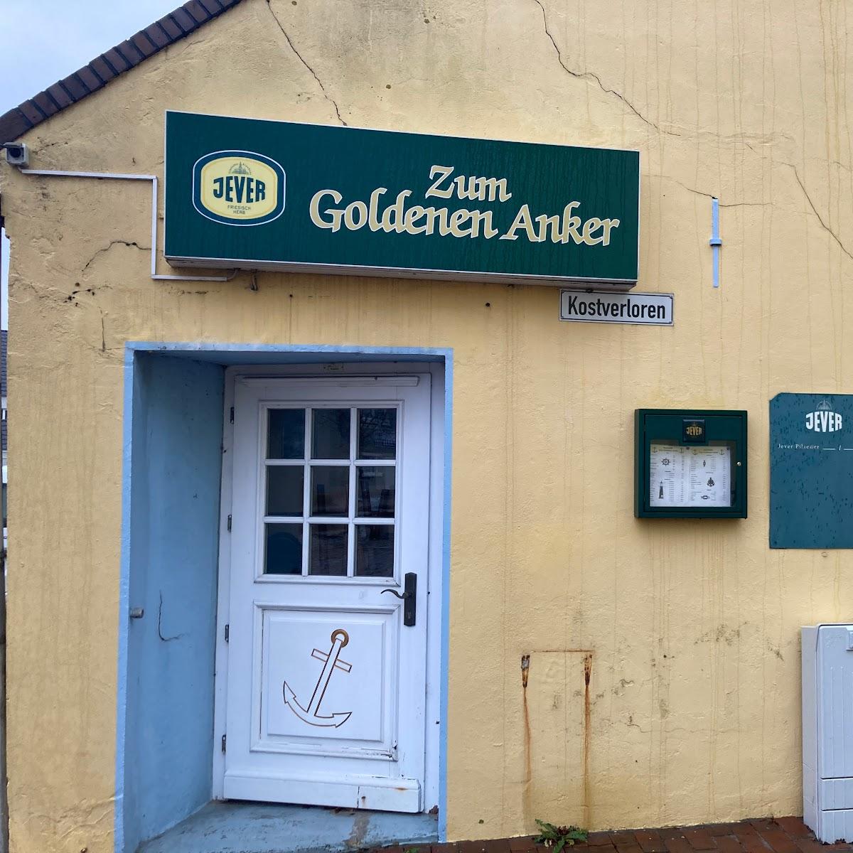 Restaurant "Gaststätte Zum Goldenen Anker" in Jever