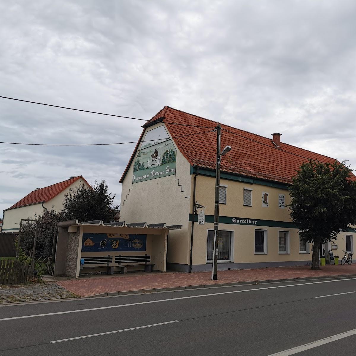 Restaurant "Landgasthof & Pension  Goldener Stern" in Löbnitz