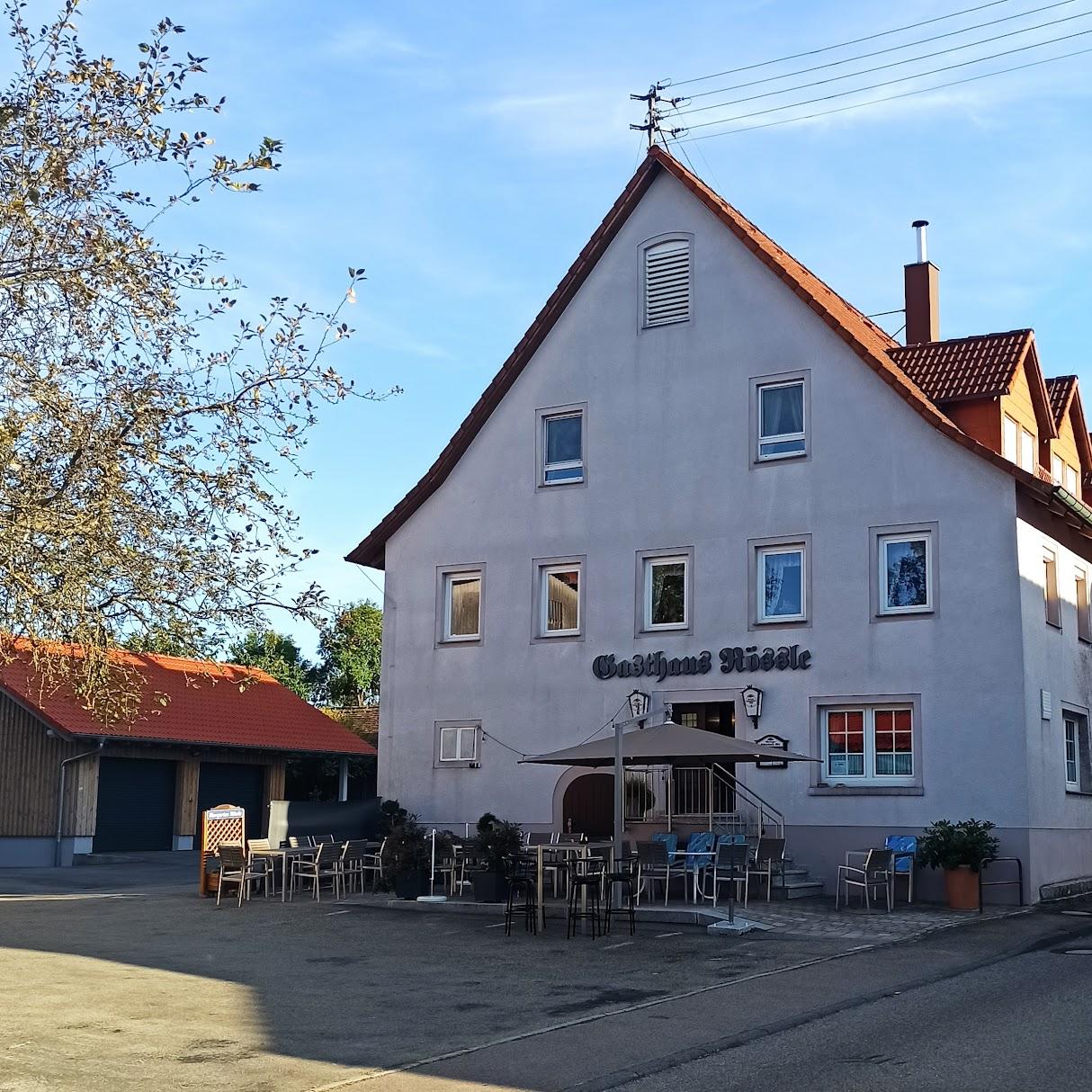 Restaurant "Gasthaus Rössle" in Rosenberg