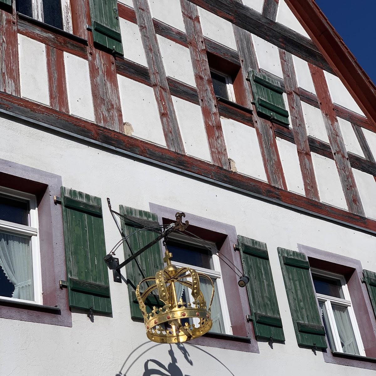 Restaurant "Gasthaus Zur Krone" in Rügland