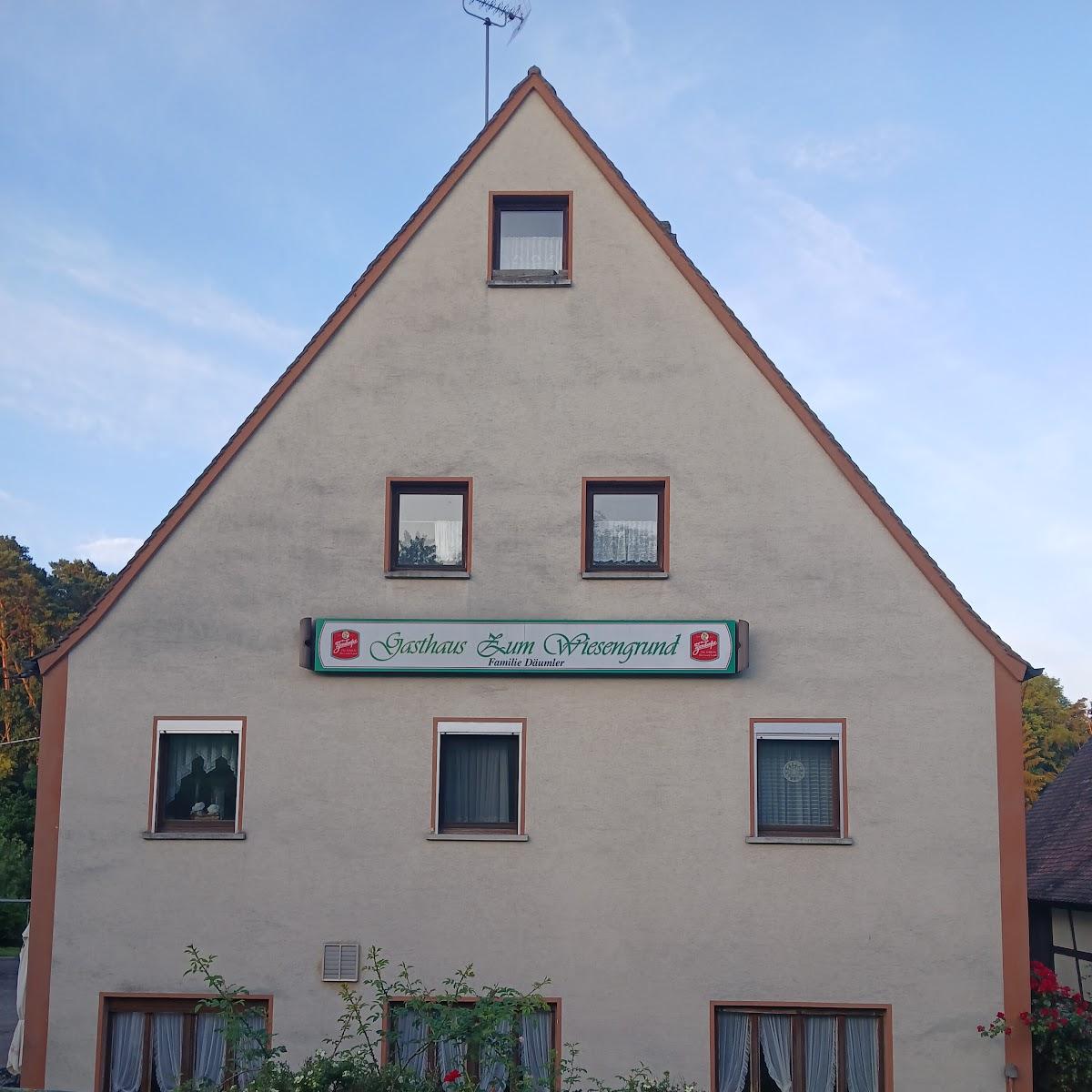Restaurant "Gasthaus Zum Wiesengrund" in Großhabersdorf