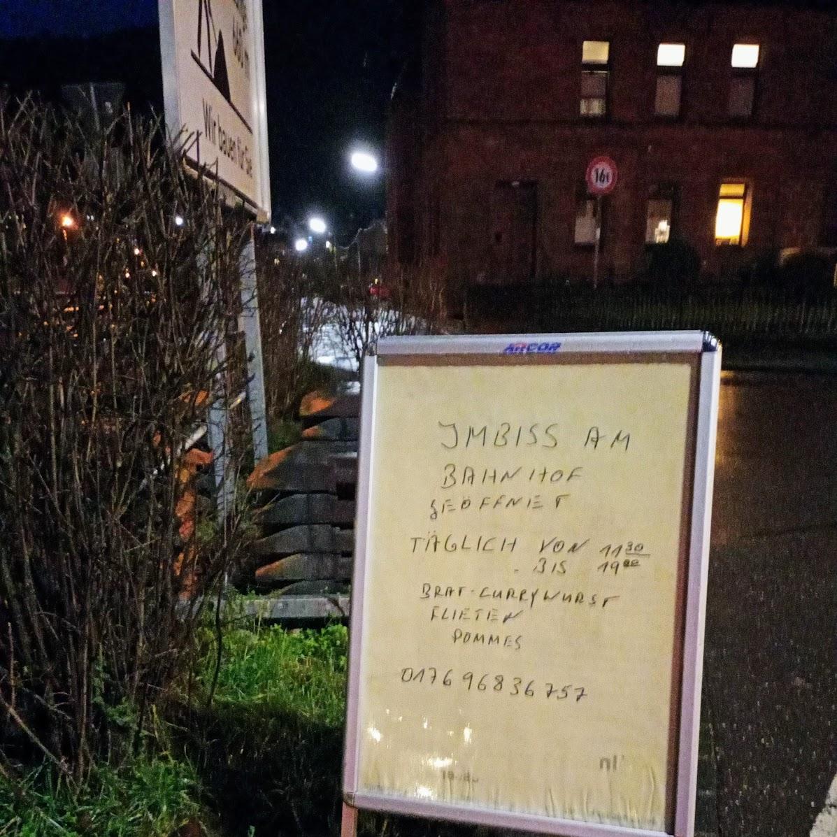 Restaurant "Imbiss am Bahnhof" in Kordel