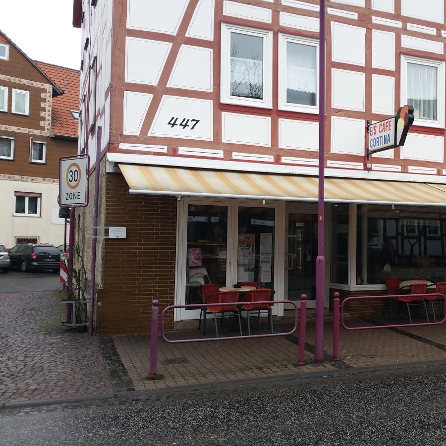 Restaurant "Eis Café Cortina" in Kaufungen