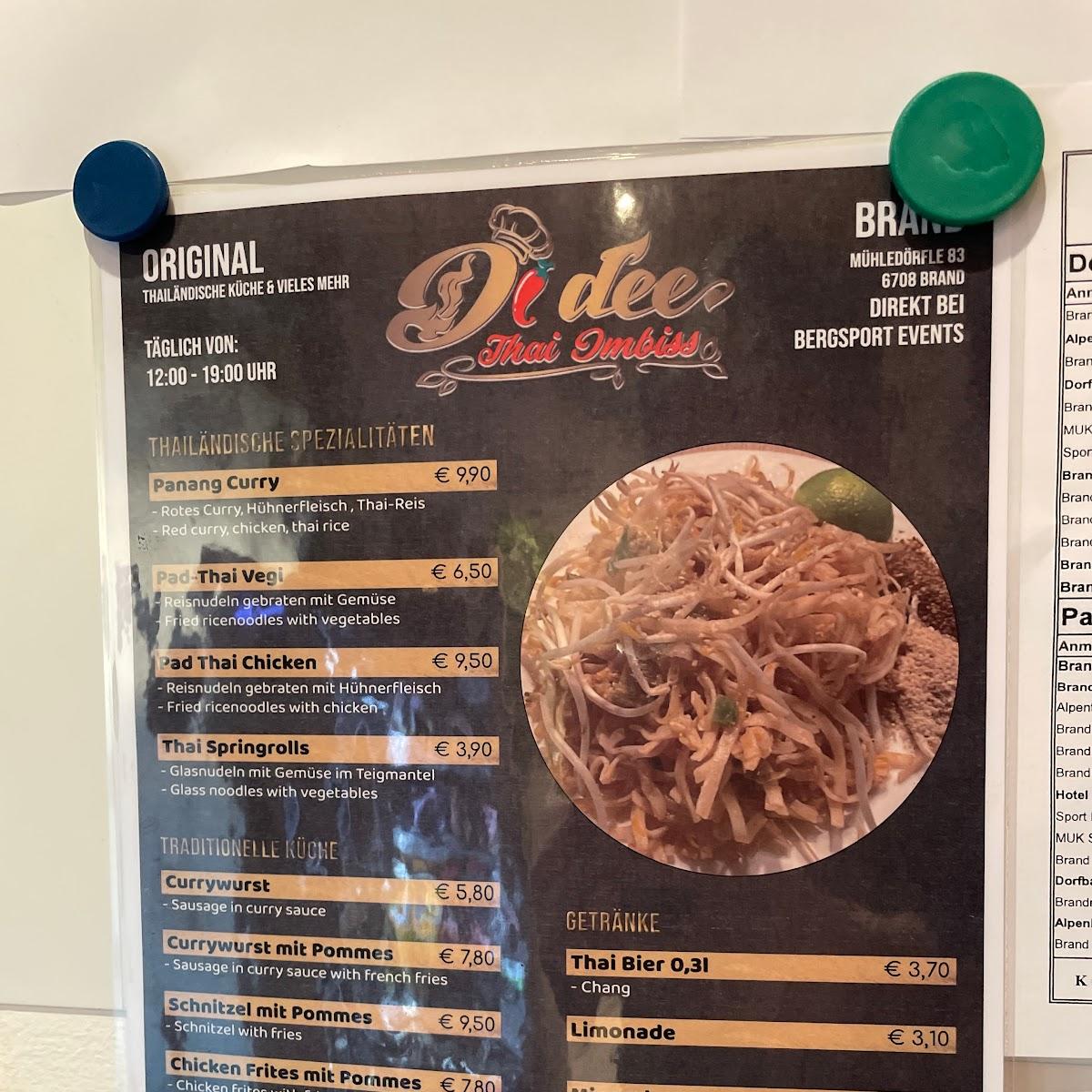 Restaurant "Notl‘s Foodtruck (Thaifood)" in Brand bei Bludenz