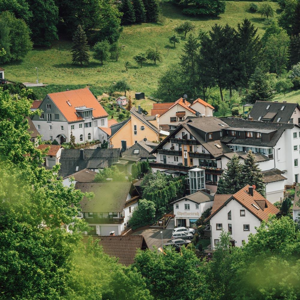 Restaurant "Landhotel Spessartruh" in Frammersbach