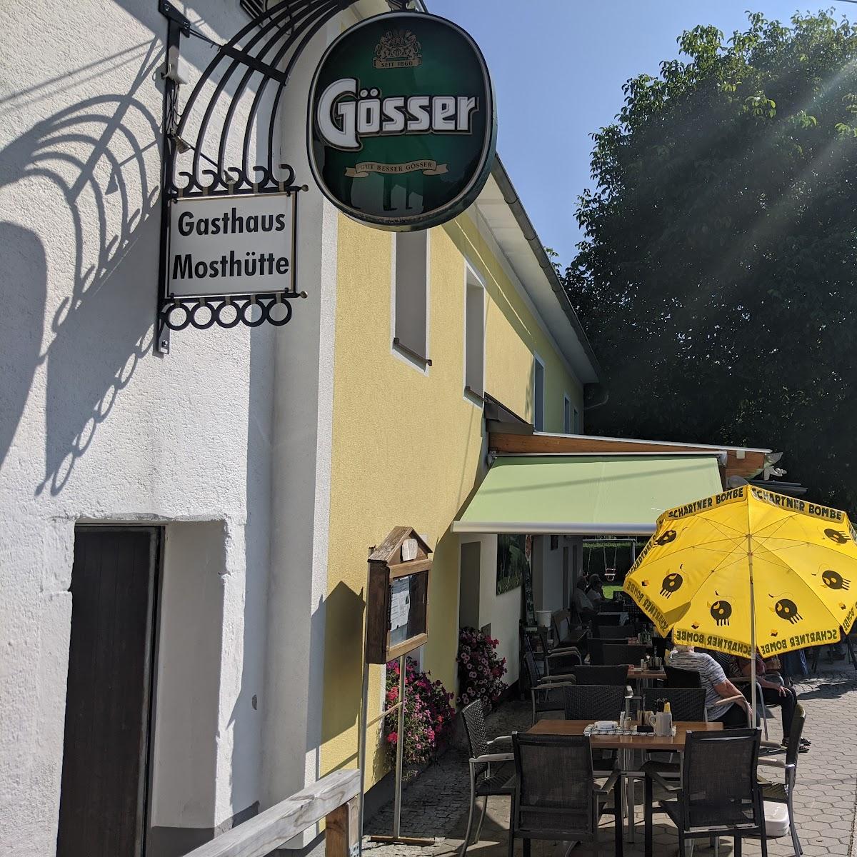 Restaurant "Gasthaus Mosthütte" in Berg bei Rohrbach
