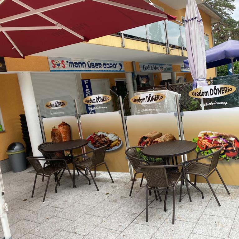 Restaurant "Usedom DÖNERia" in Trassenheide