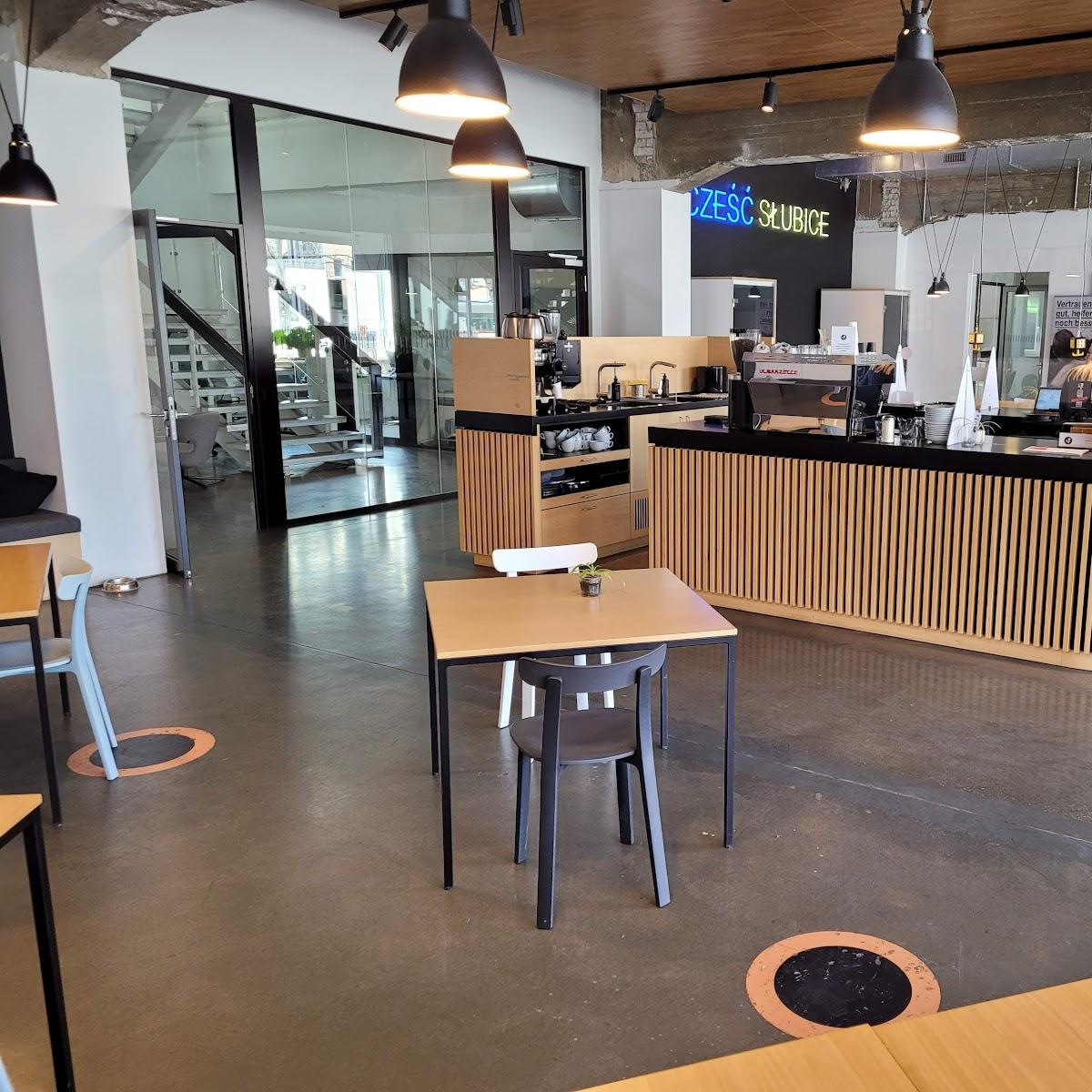 Restaurant " BLOK O  - Coworking Space, Café & Sparda-Bank Berlin eG" in Frankfurt (Oder)