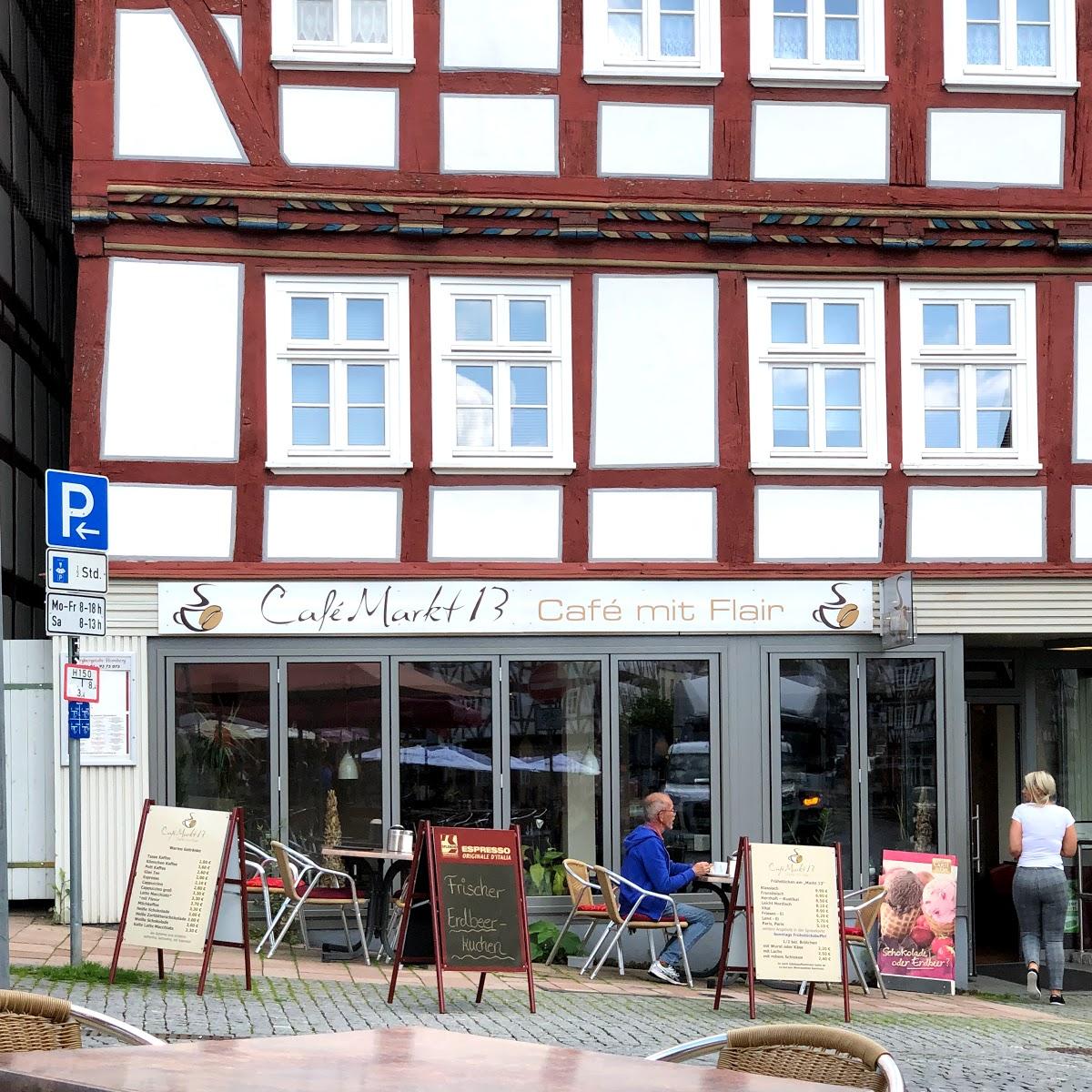Restaurant "Café Markt 13" in Homberg (Efze)