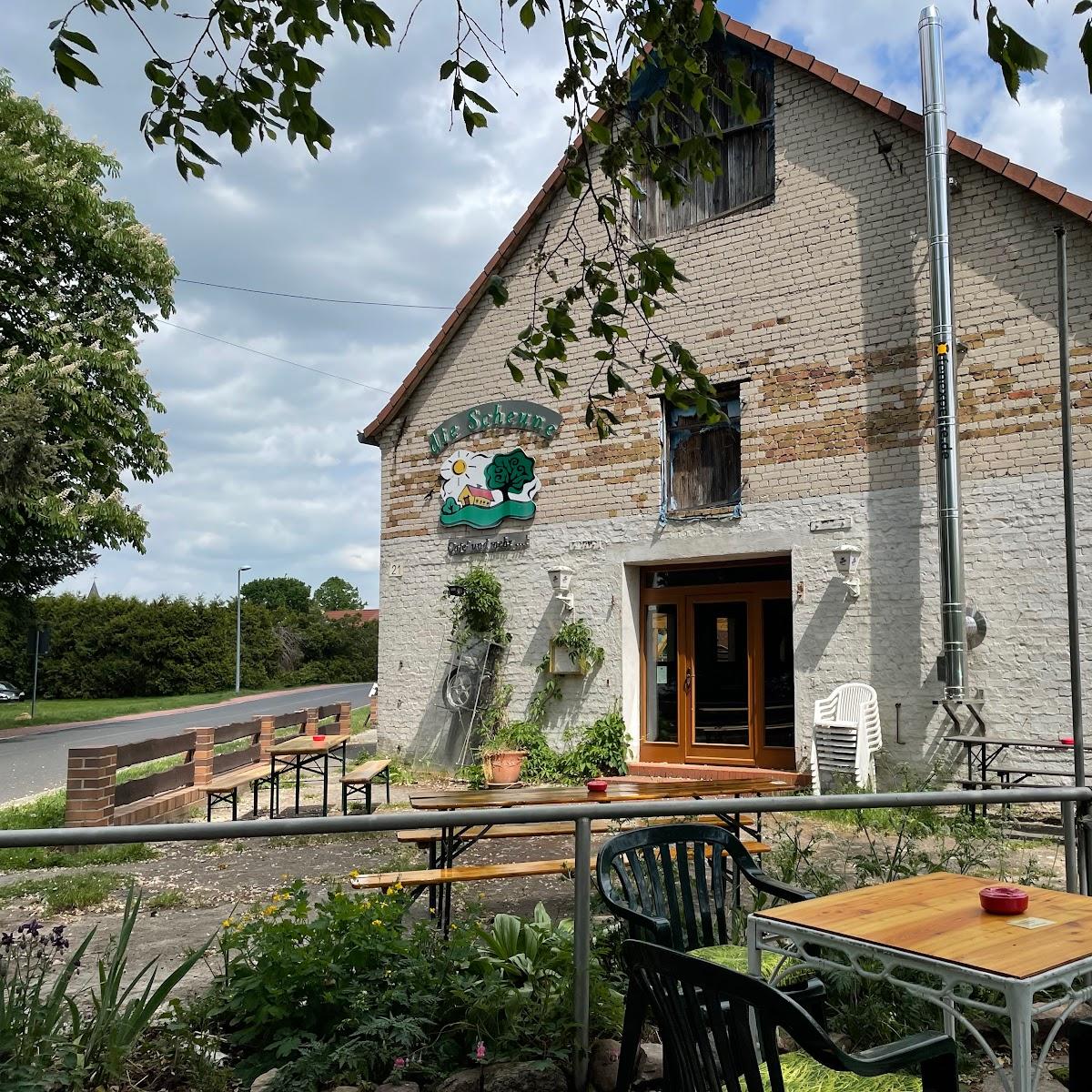 Restaurant "Café Die Scheune" in Nuthe-Urstromtal