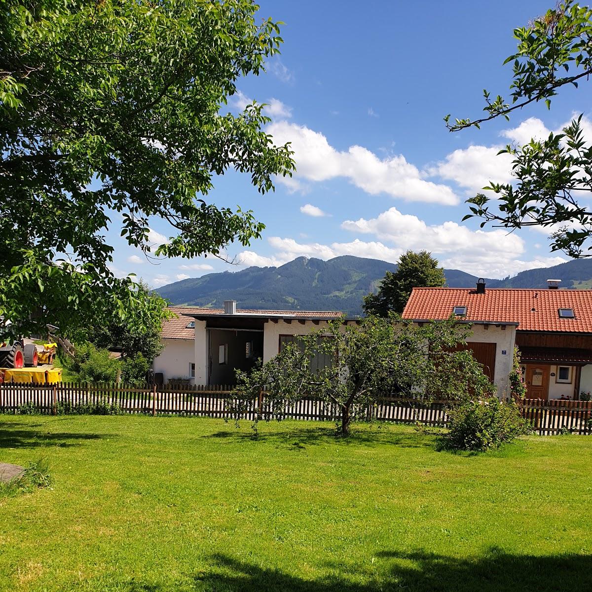 Restaurant "Gästehaus Eckstein" in Oy-Mittelberg