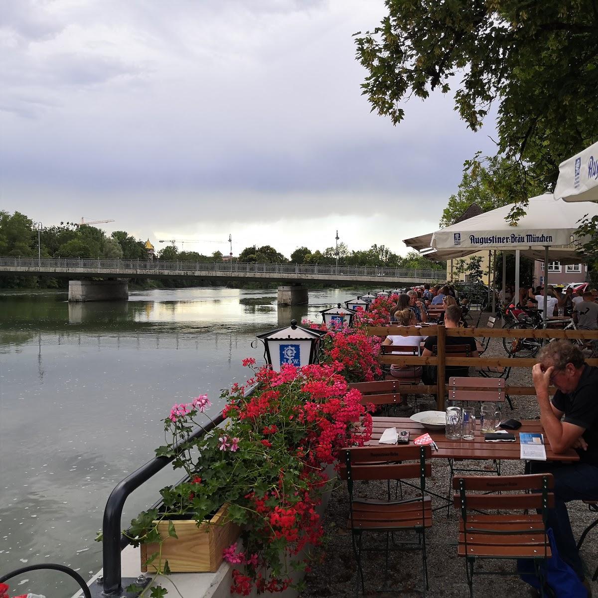 Restaurant "Lechgarten Biergarten" in Landsberg am Lech