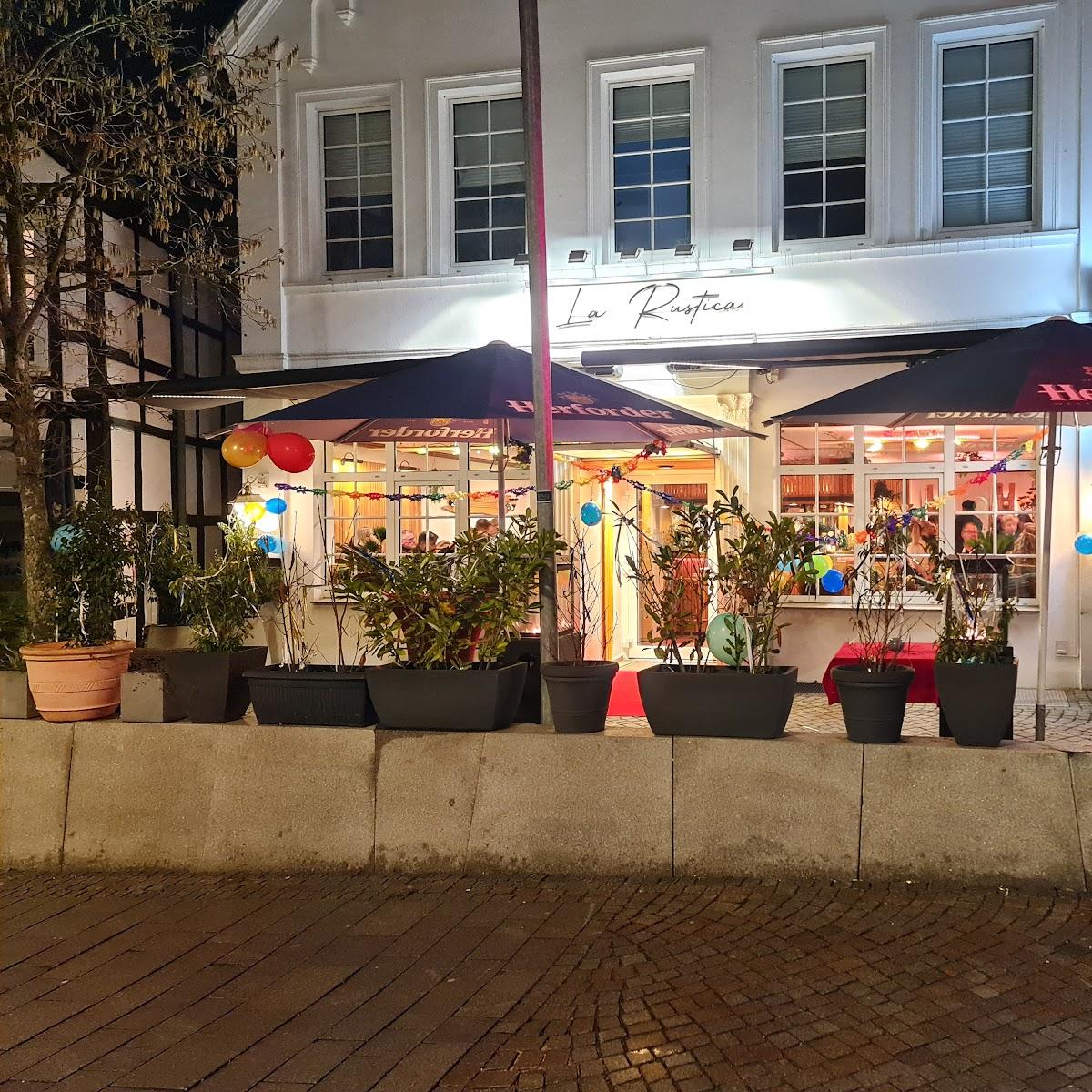 Restaurant "La Rustica" in Bünde