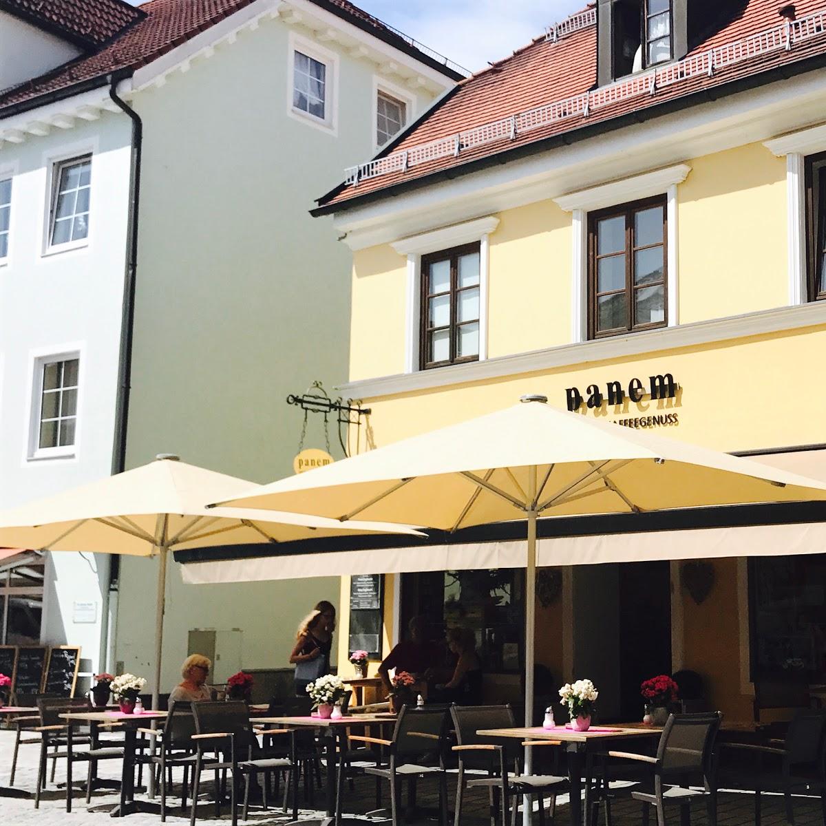 Restaurant "panem Brot & Kaffeegenuss" in Murnau am Staffelsee