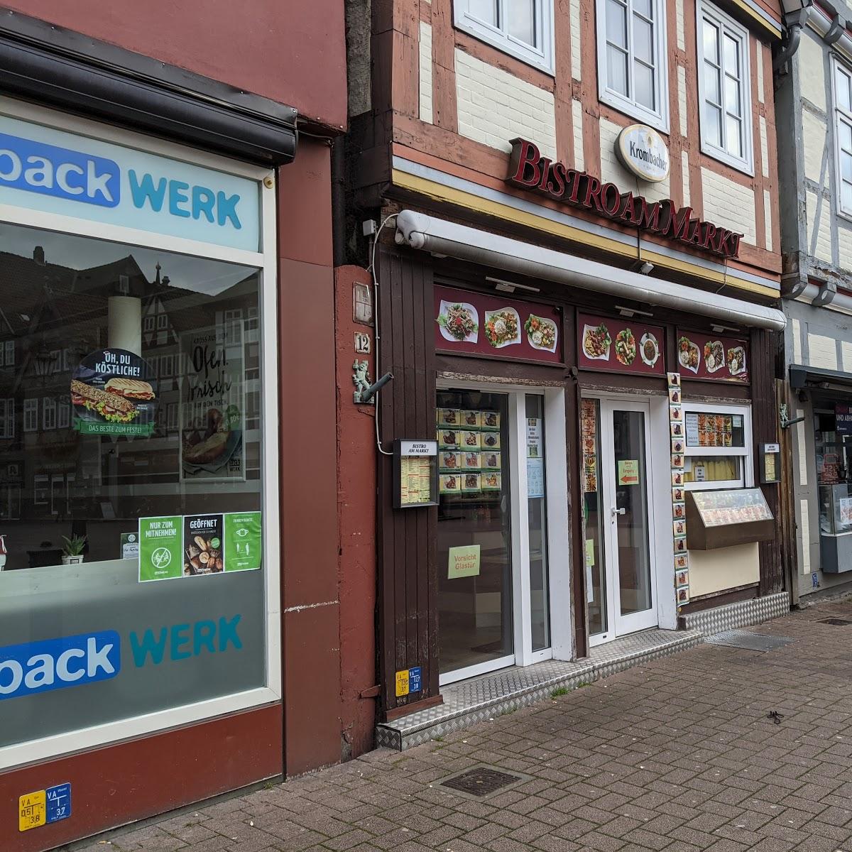 Restaurant "Bistro am Markt" in Celle