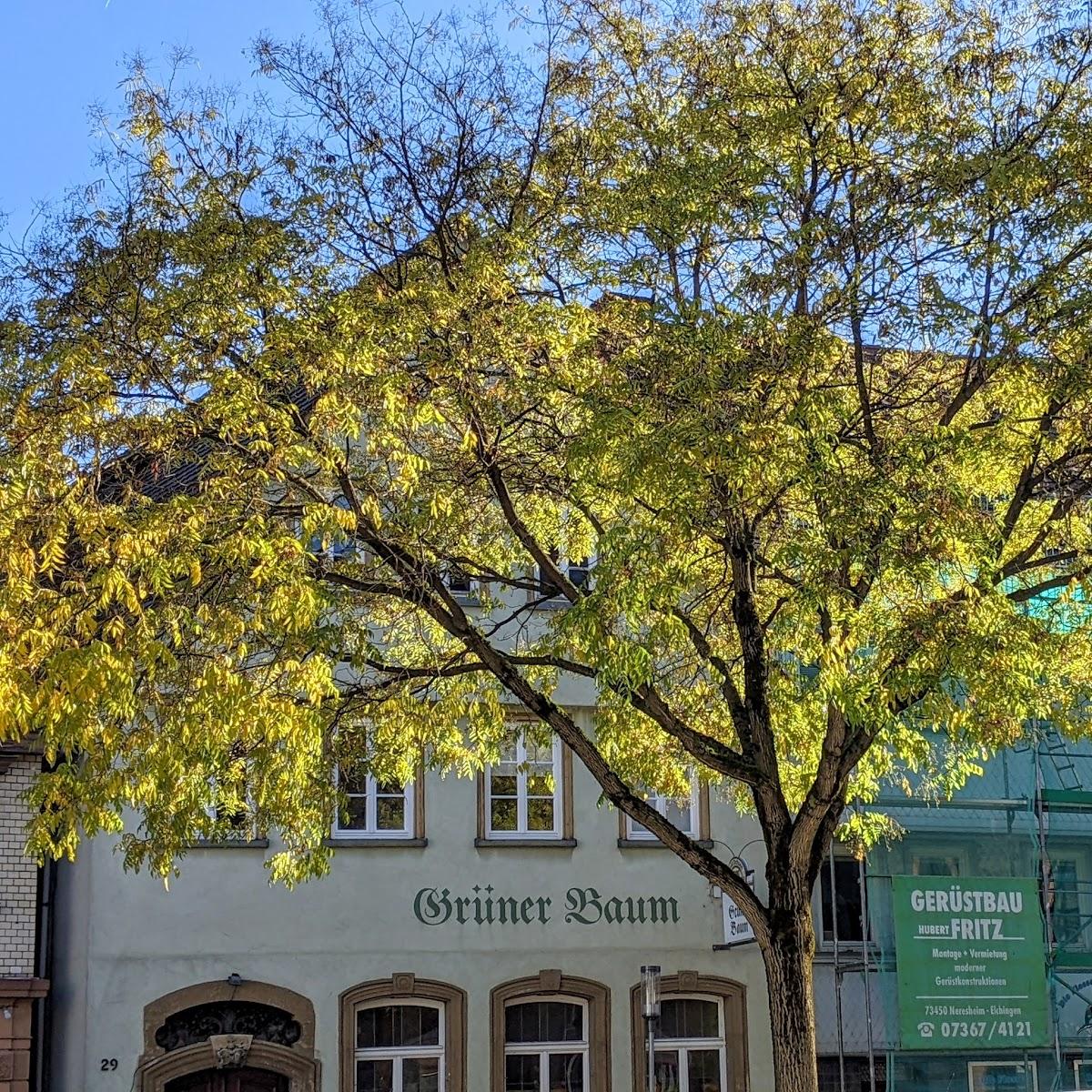 Restaurant "Gaststätte-Bar Grüner Baum Inh JÜRGEN Thalheimer" in Schwäbisch Gmünd
