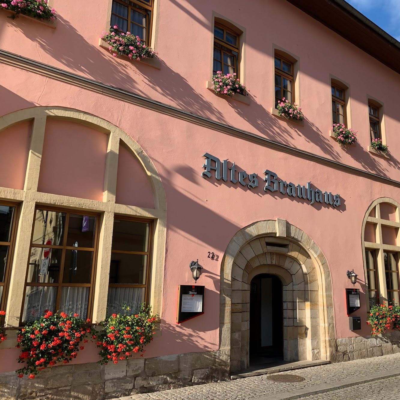 Restaurant "Pension und Gasthof Altes Brauhaus" in Weißenfels