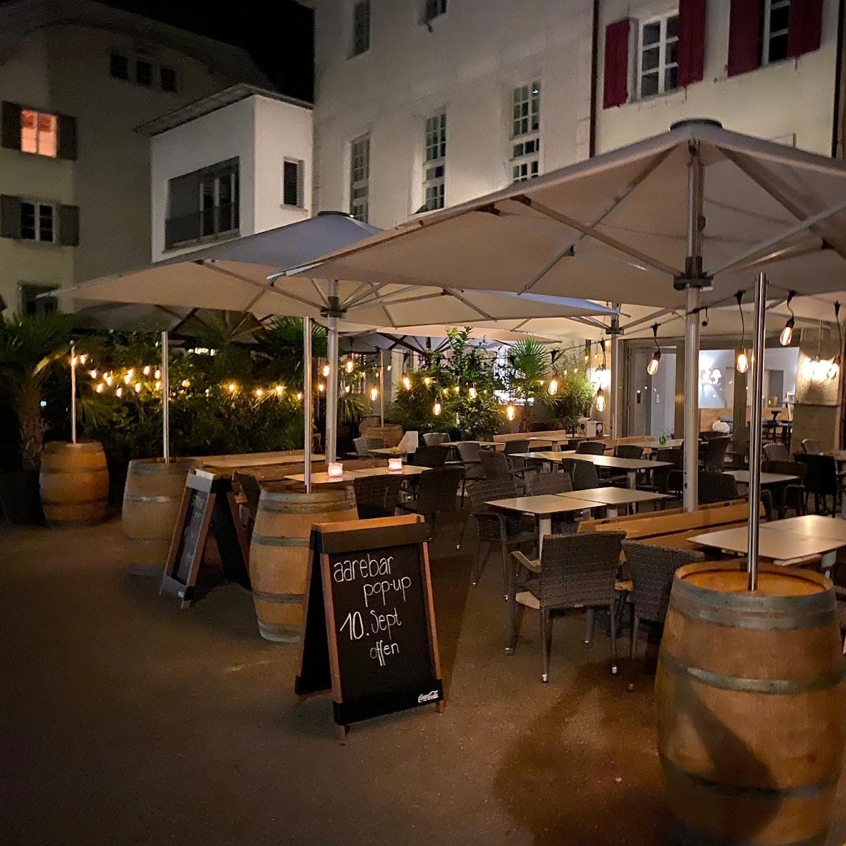 Restaurant "Aarebar" in Solothurn