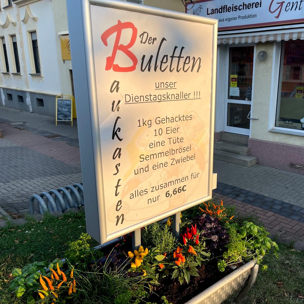Restaurant "Landfleischerei Matthias Gent" in Wanzleben-Börde