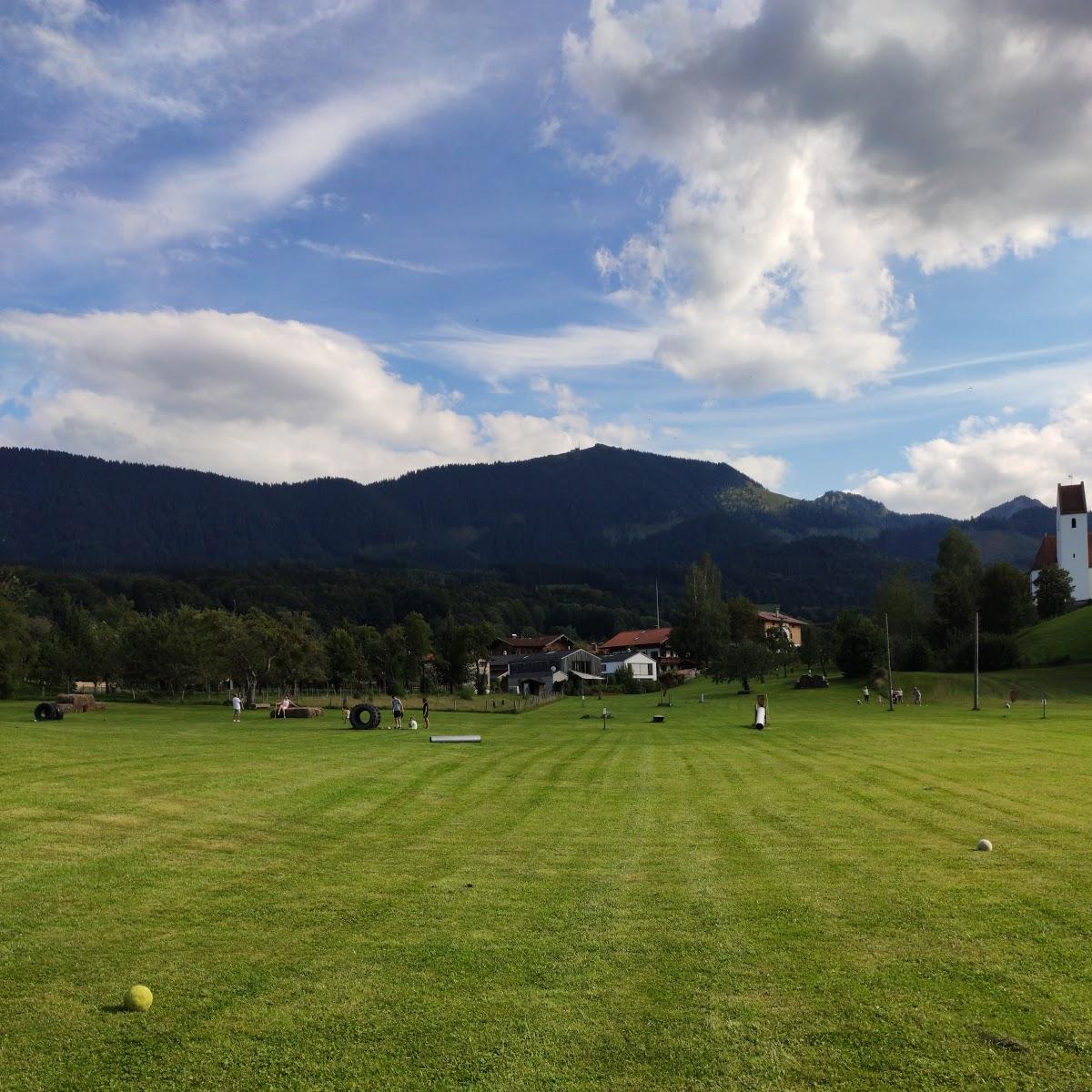 Restaurant "Bauerngolf  - Das etwas andere Golferlebnis auf der Kuhweide" in Samerberg