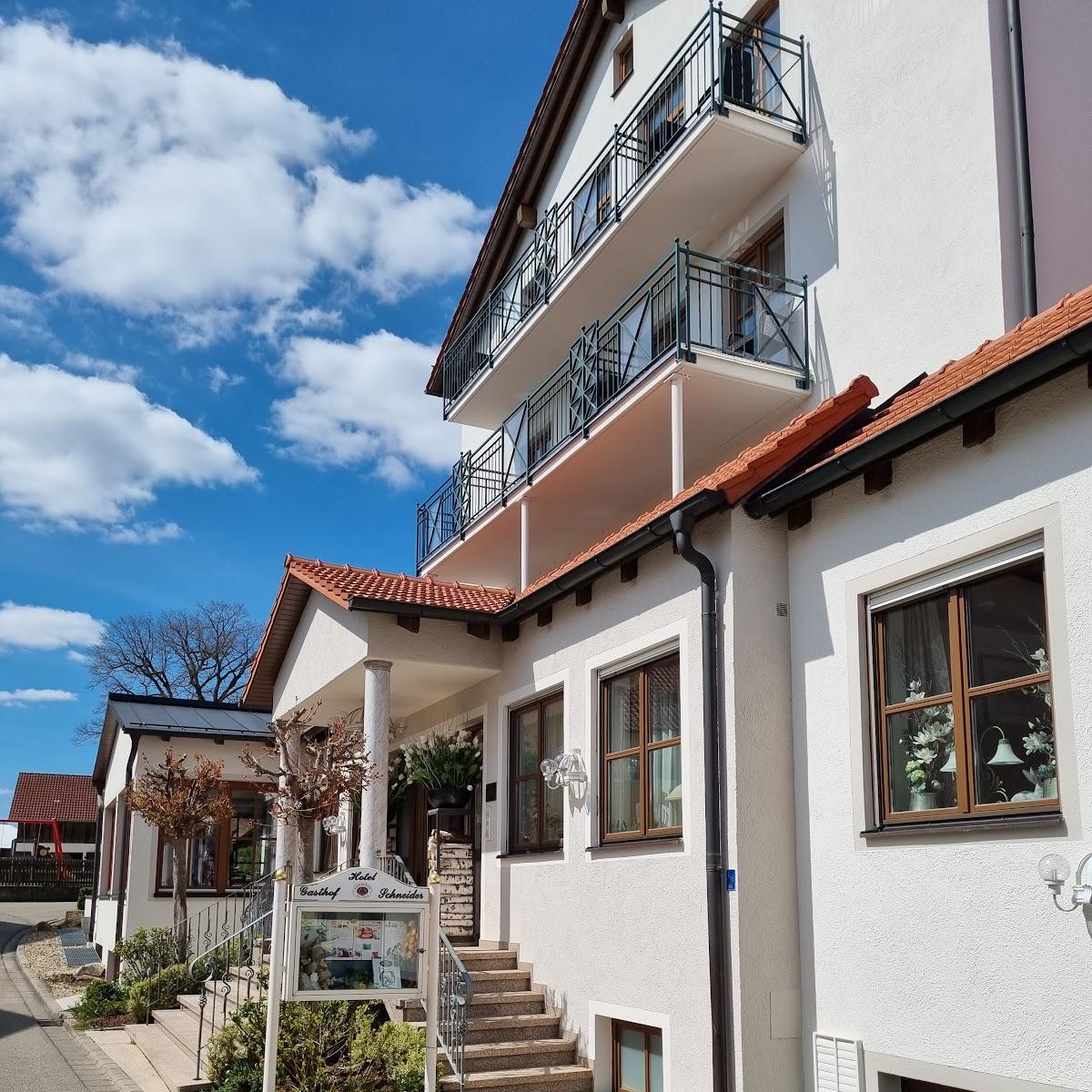 Restaurant "Landgasthof Schneider" in Riedenburg