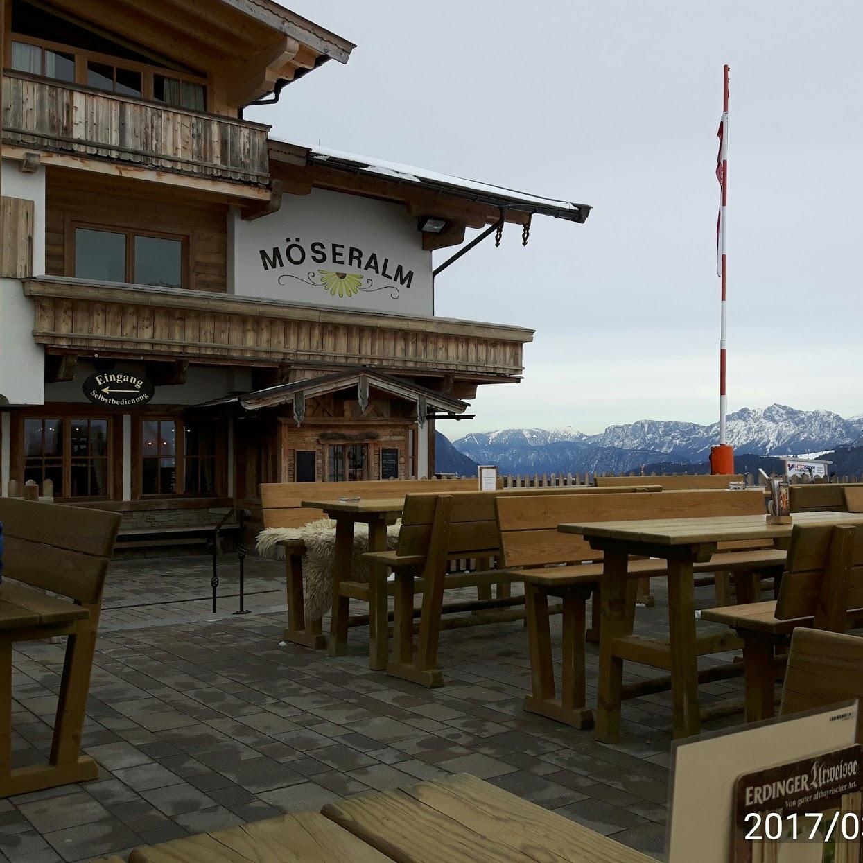 Restaurant "Alpengasthof Möseralm" in Unken