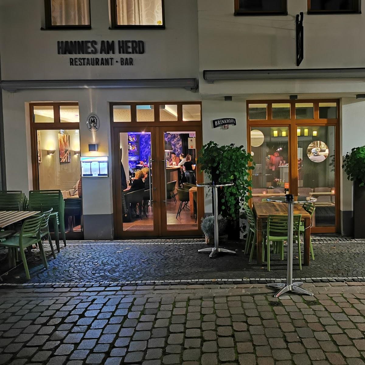 Restaurant "Hannes am Herd" in Telgte