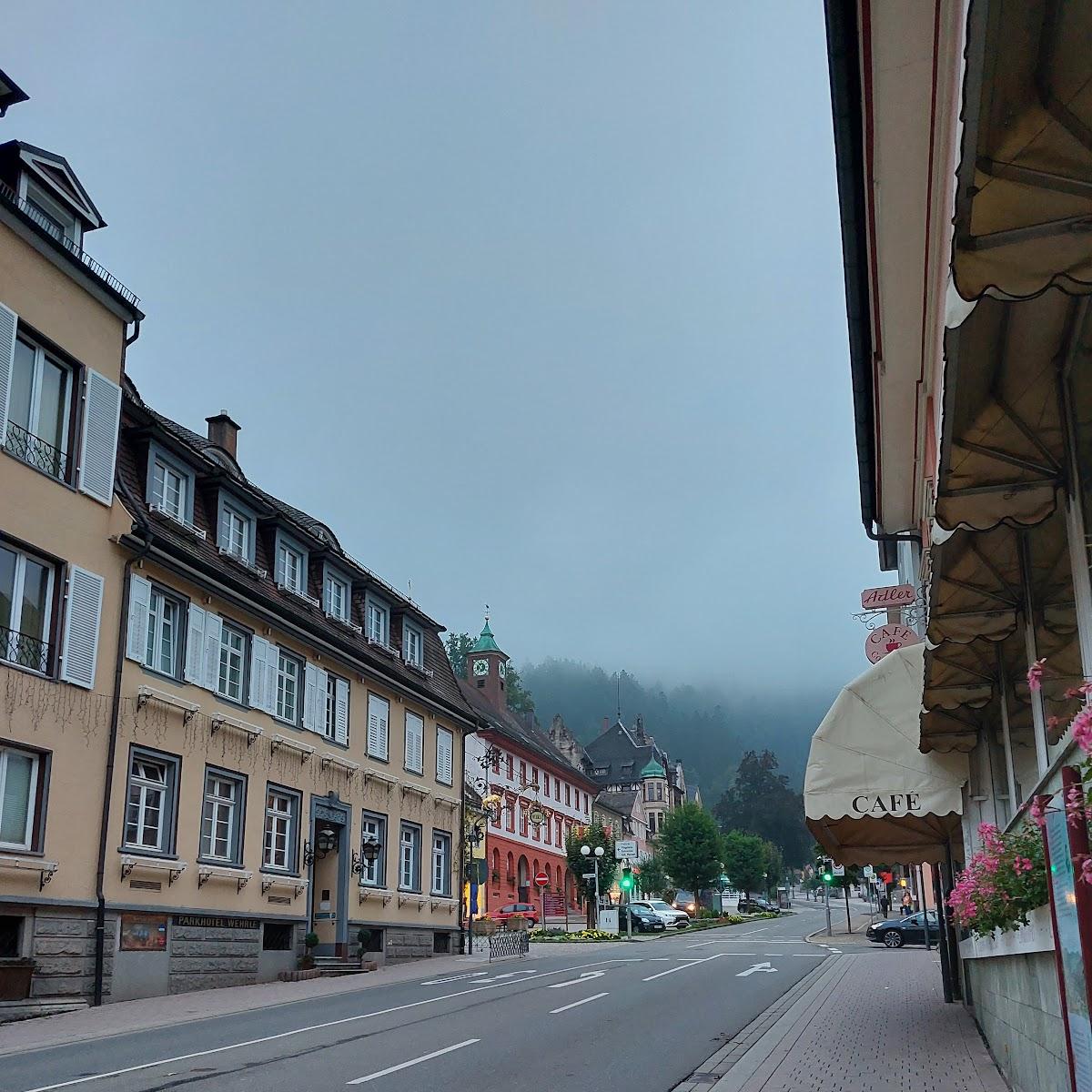 Restaurant "Hotel-Café Adler" in Triberg im Schwarzwald