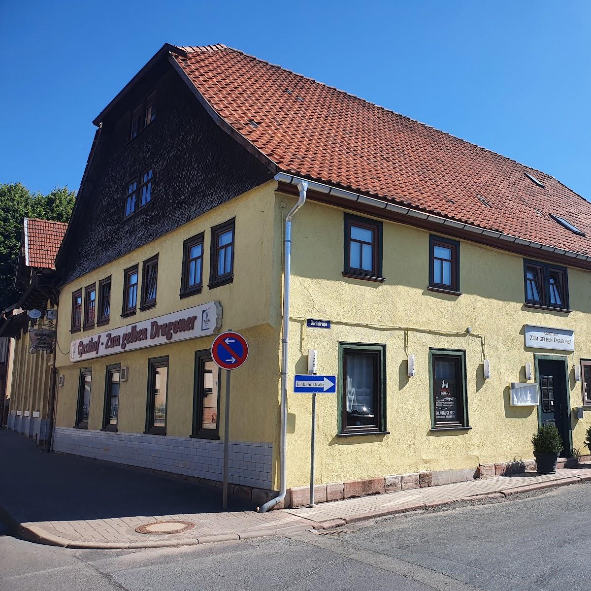 Restaurant "Zum gelben Dragoner" in Schmalkalden