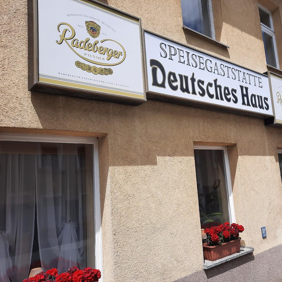 Restaurant "Deutsches Haus Inh. Silvia Hertwig" in Crottendorf