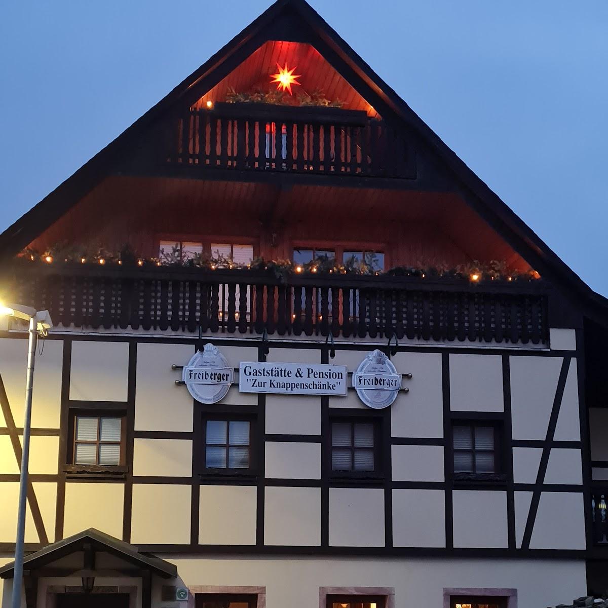 Restaurant "Pension und Gaststätte  zur Knappenschänke " in Thermalbad Wiesenbad