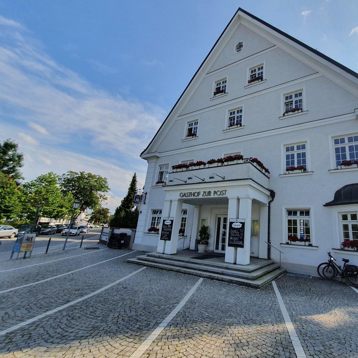 Restaurant "Gasthof zur Post" in Haar