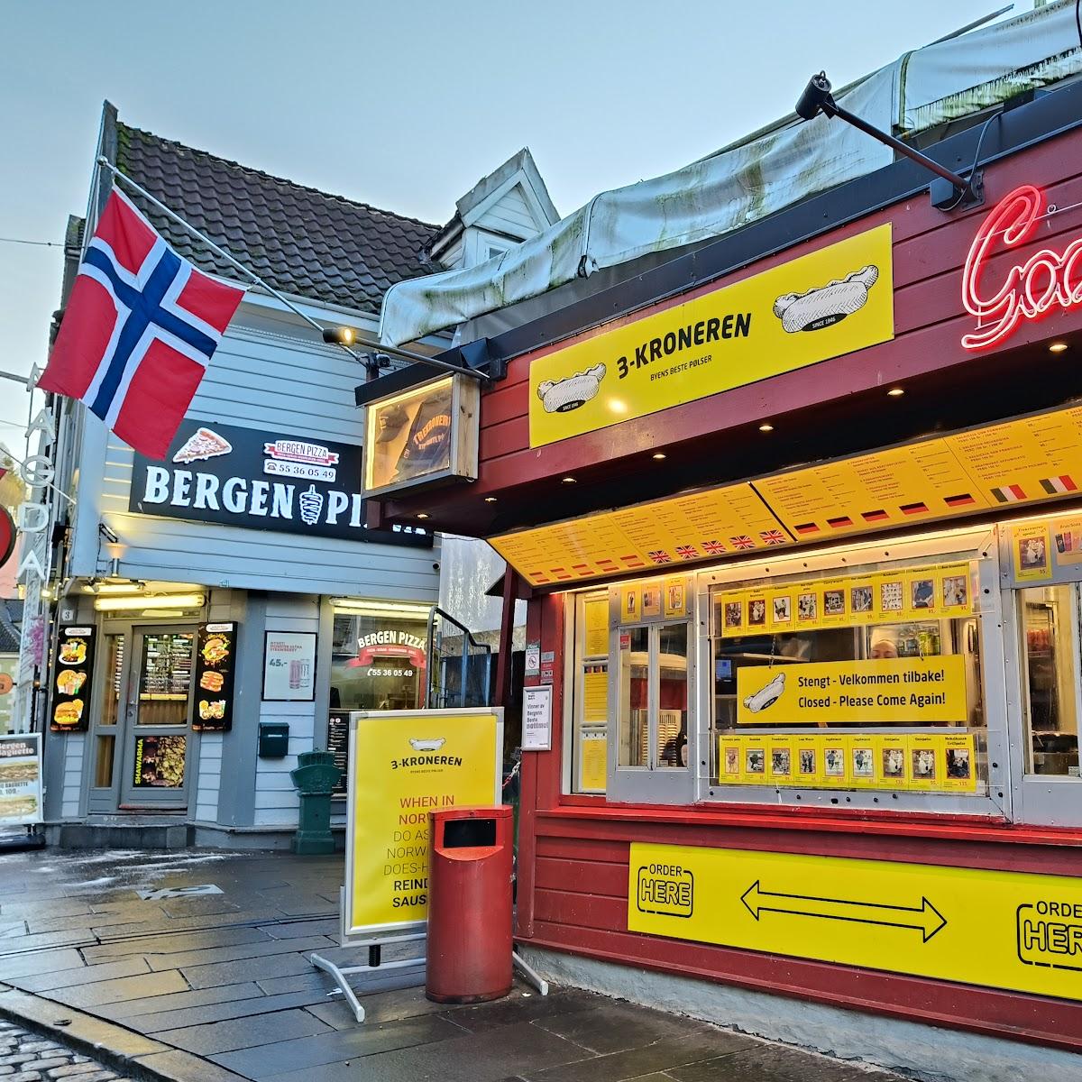 Restaurant "Trekroneren" in Bergen