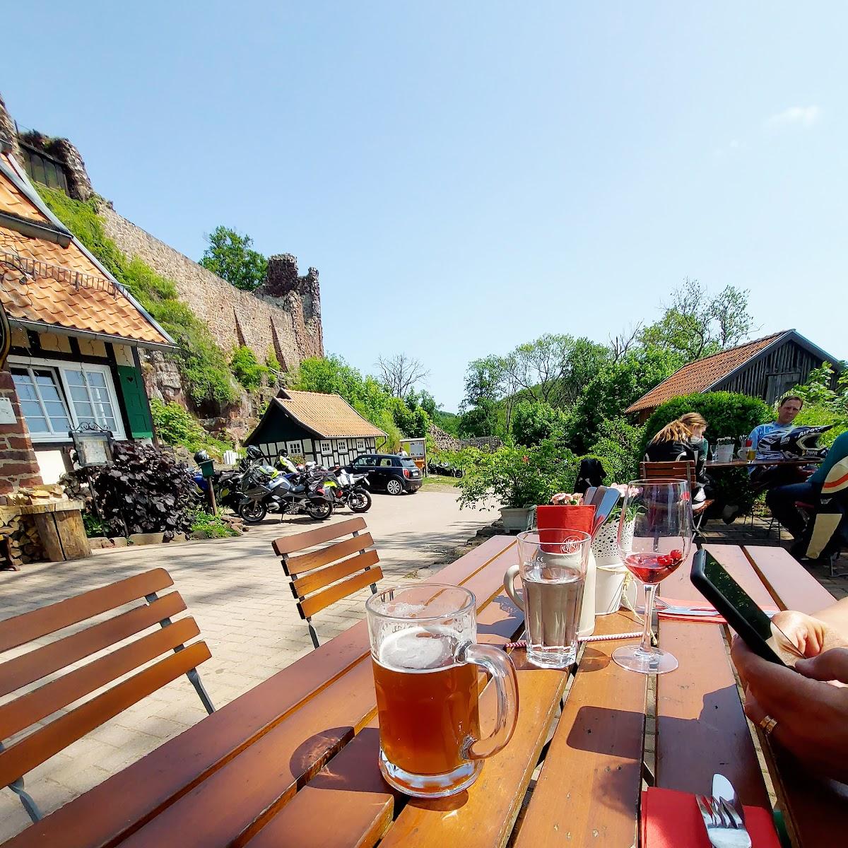 Restaurant "Burggasthof Hohnstein" in Harztor