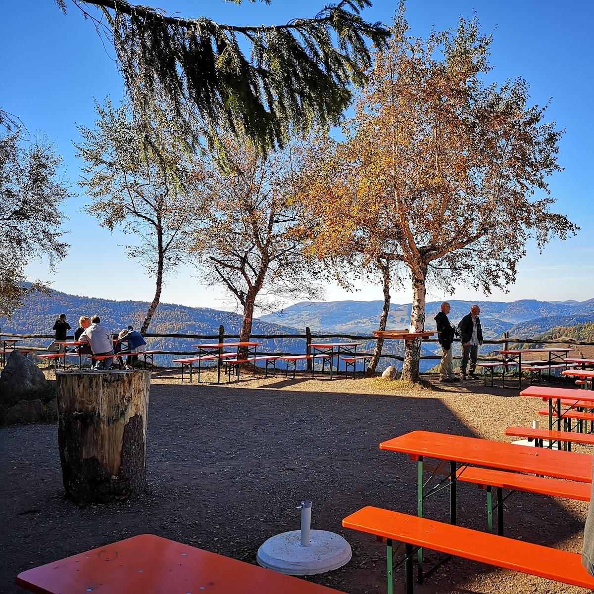 Restaurant "Berggasthaus Hasenhorn Aussichtsterrasse Kiosk" in Todtnau