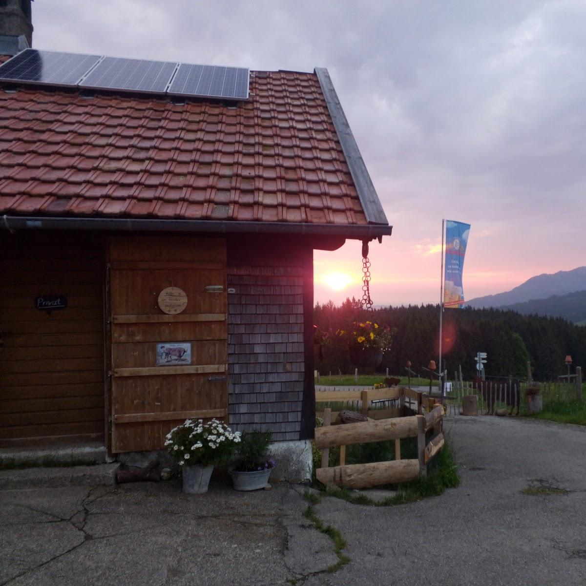 Restaurant "Alpe Burgerschläg" in Wertach