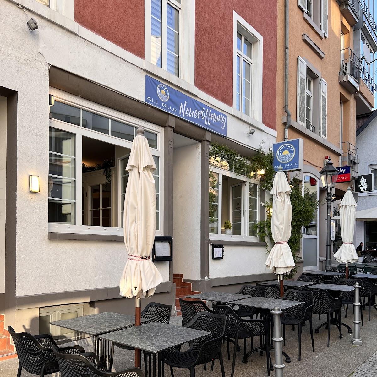 Restaurant "All Blue" in Baden-Baden