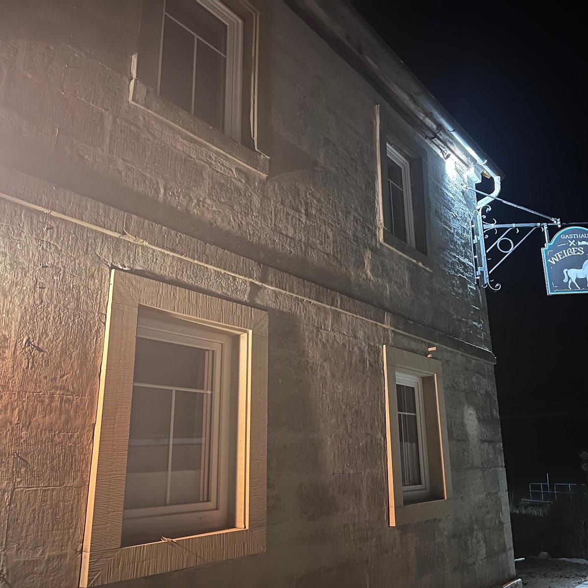 Restaurant "Gasthaus Weißes Ross" in Burghaslach