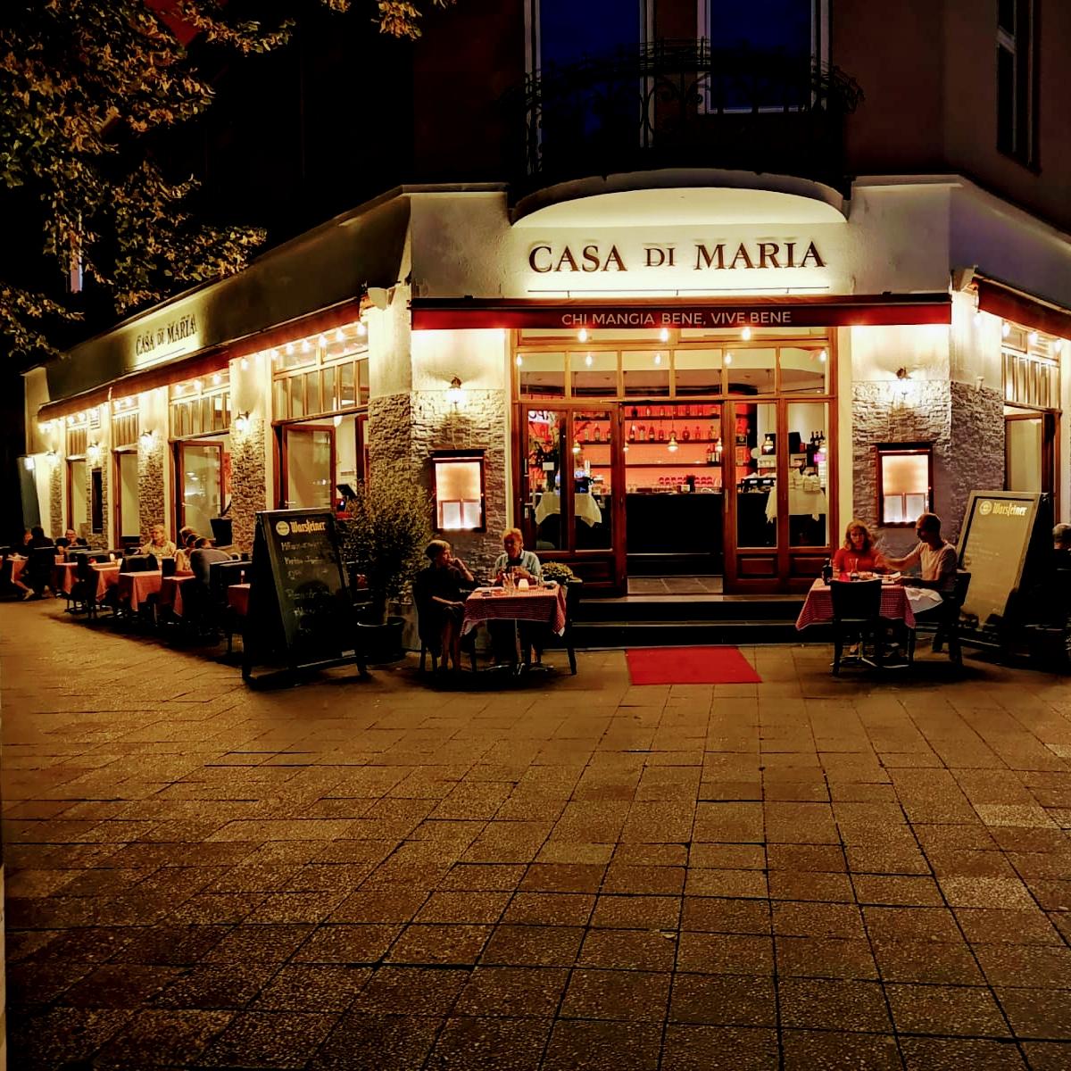 Restaurant "Casa Di Maria - Italienisches Restaurant Charlottenburg Wilmersdorf" in Berlin