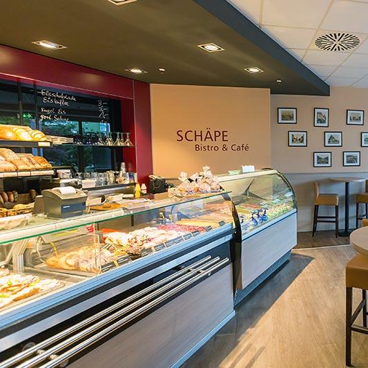 Restaurant "Schäpe Bistro & Café" in Schwedt-Oder