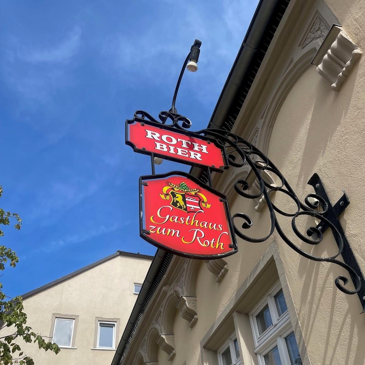 Restaurant "Zum Roth" in Schweinfurt
