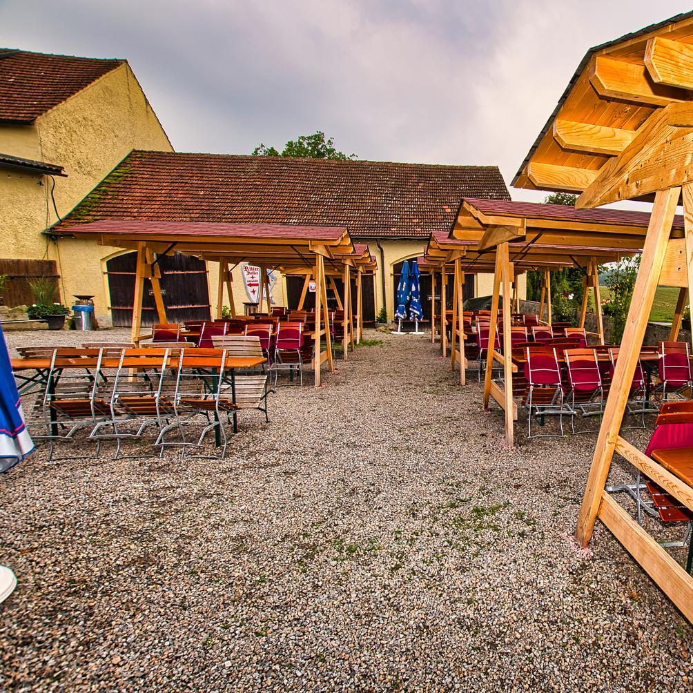 Restaurant "Biergarten" in Guteneck
