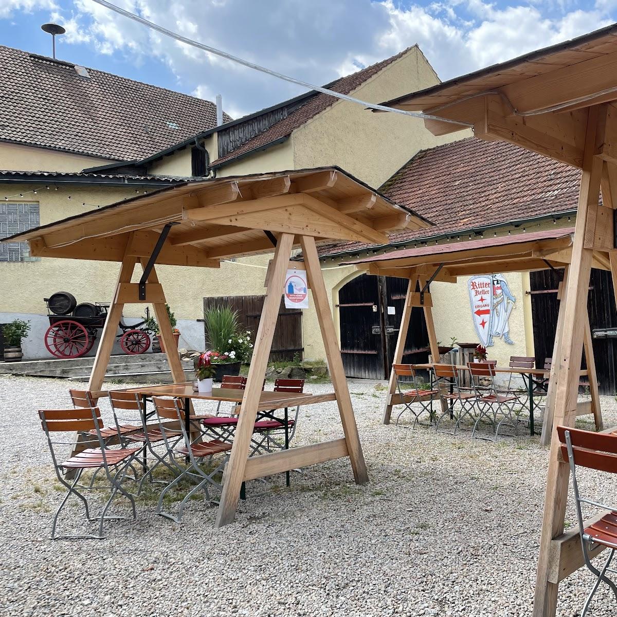 Restaurant "Biergarten Schloss" in Guteneck